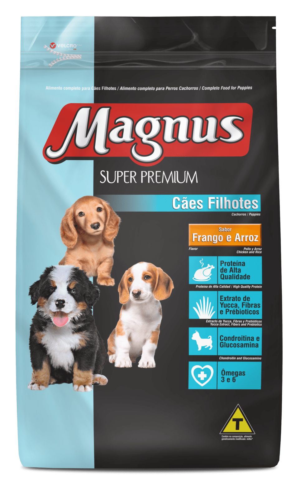 Magnus Premium Especial Supreme C Es Filhotes Sabor Frango E Cereais