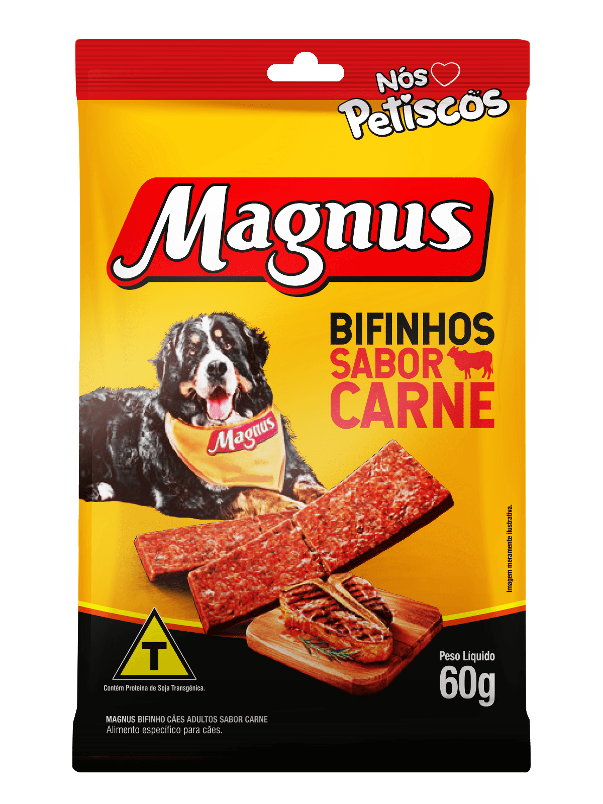 Magnus Bifinhos Cães Sabor Carne