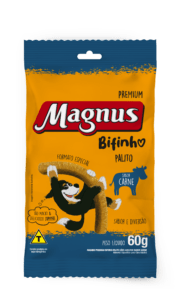 Magnus Premium Bifinho Palito Cães Adultos Sabor Carne