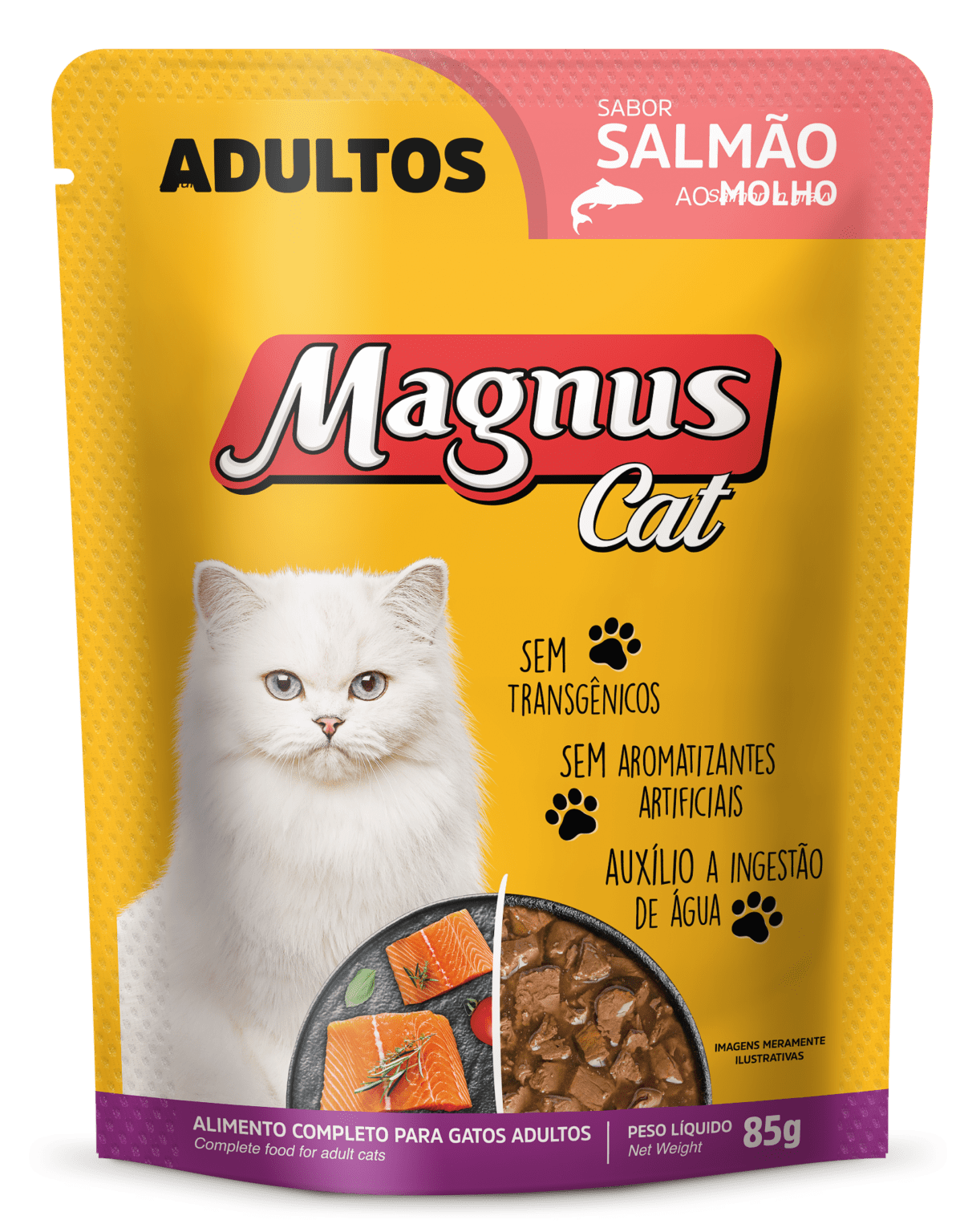 Magunus Magnus Cat Premium Gatos Filhotes Carne e Frango - Adimax. Alimentos ...