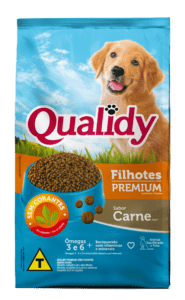 Qualidy Premium Cães Filhotes Sabor Carne