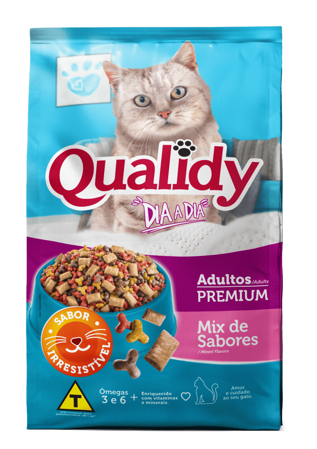Qualidy Dia a Dia Adult Cats Mix flavors