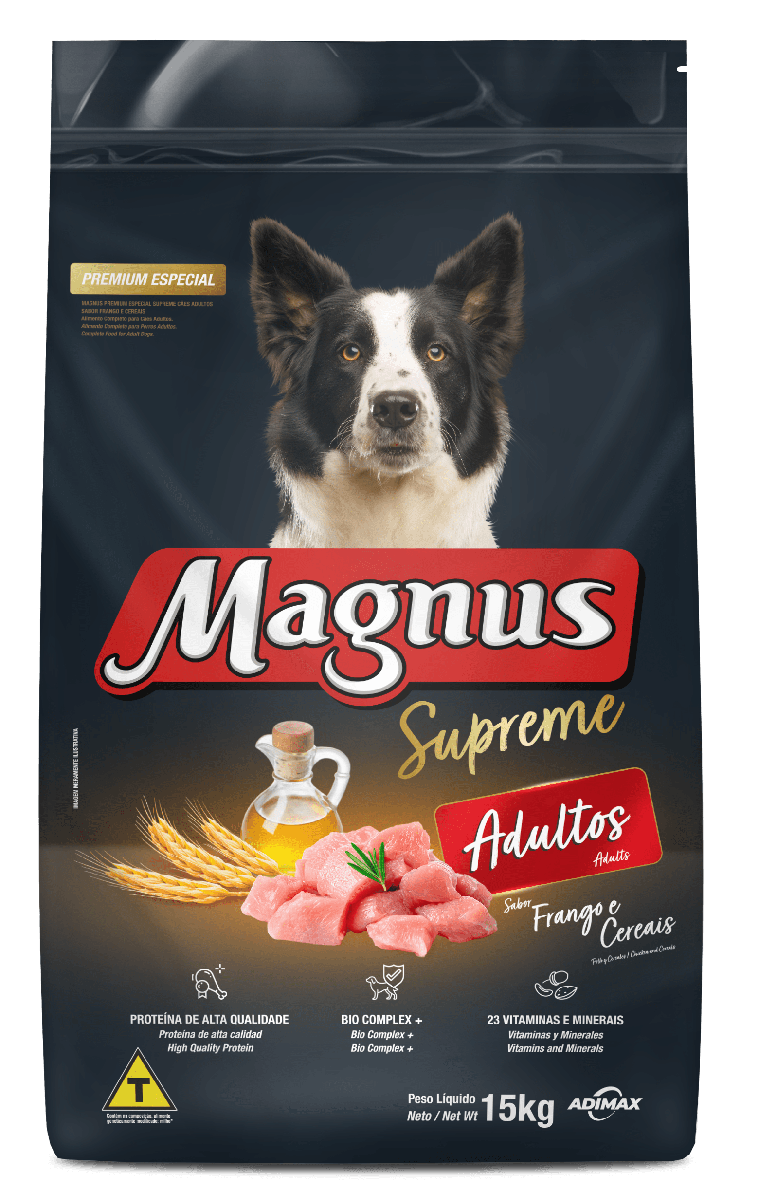 Magnus Premium Especial Supreme Adult Dogs Chicken and Cereals Flavor