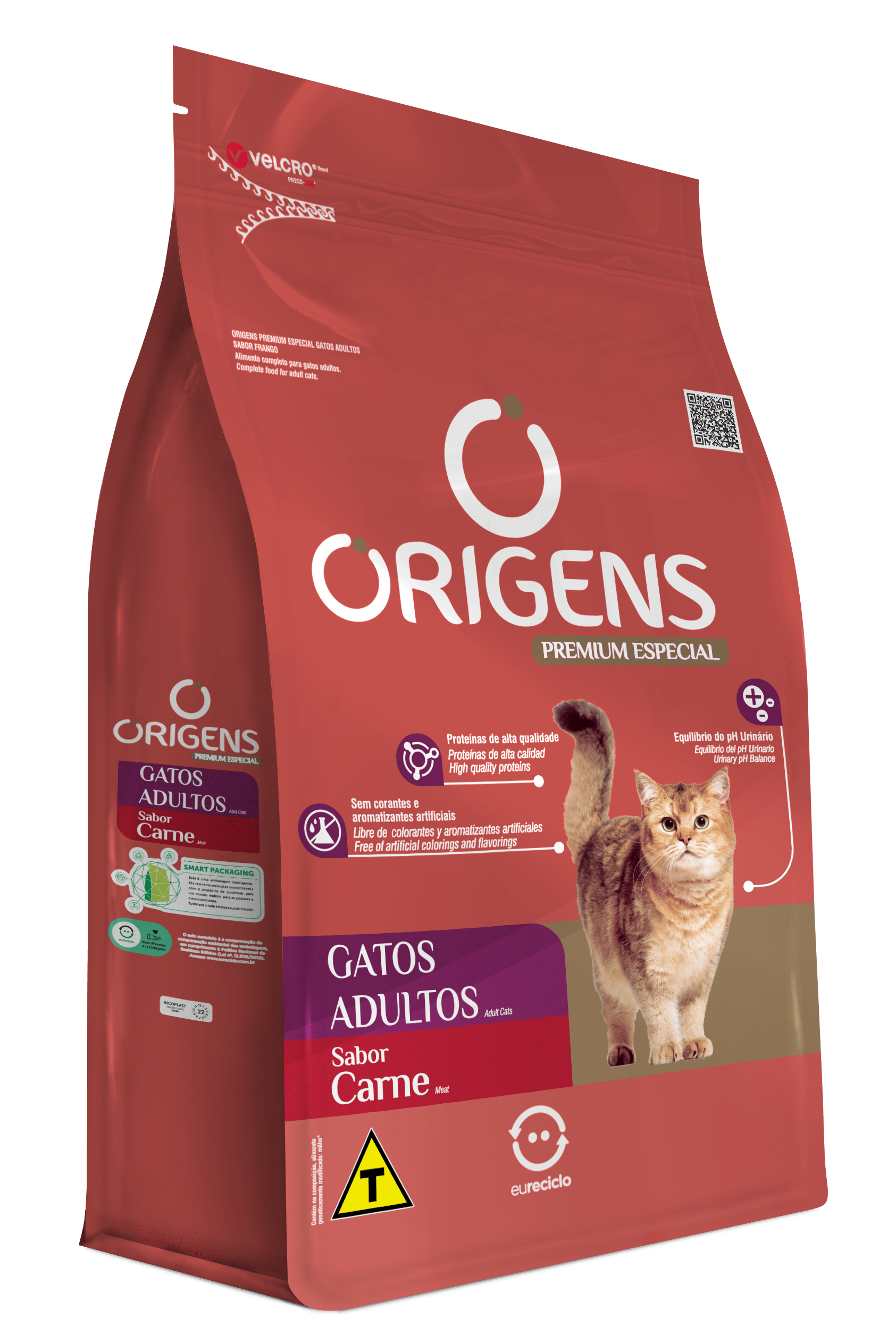 De acuerdo con exageración Anémona de mar Origens Premium Especial Gatos Adultos Sabor Carne - Adimax. Alimentos para  cães e gatos.