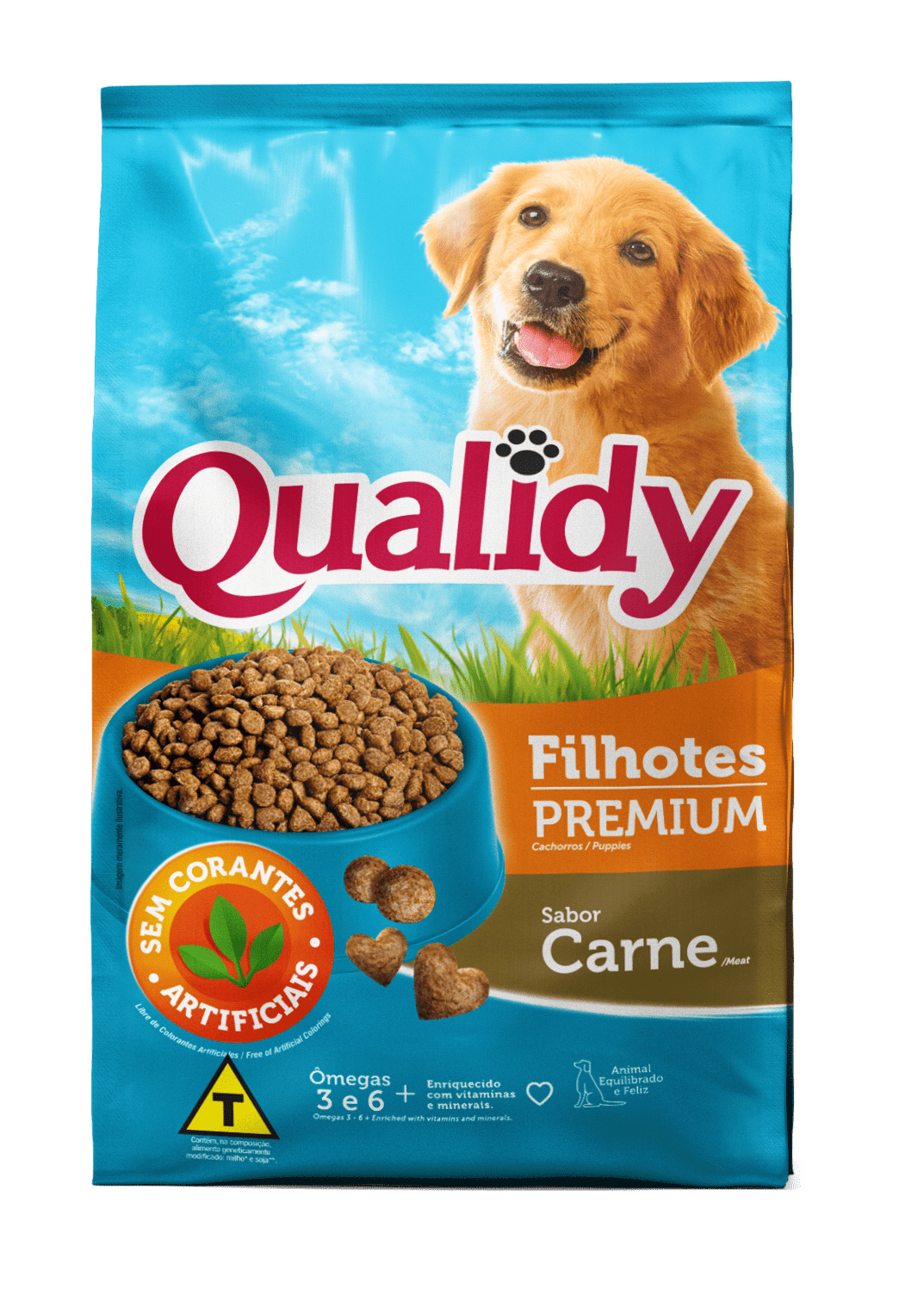 Qualidy Premium Perros Cachorros Sabor Carne