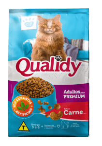 Qualidy Premium Gatos Adultos Sabor Carne