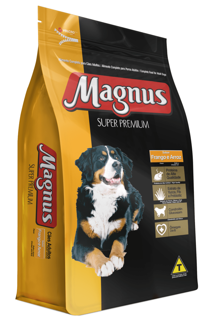 Magnus Super Premium C Es Adultos Sabor Frango E Arroz Adimax Alimentos Para C Es E Gatos