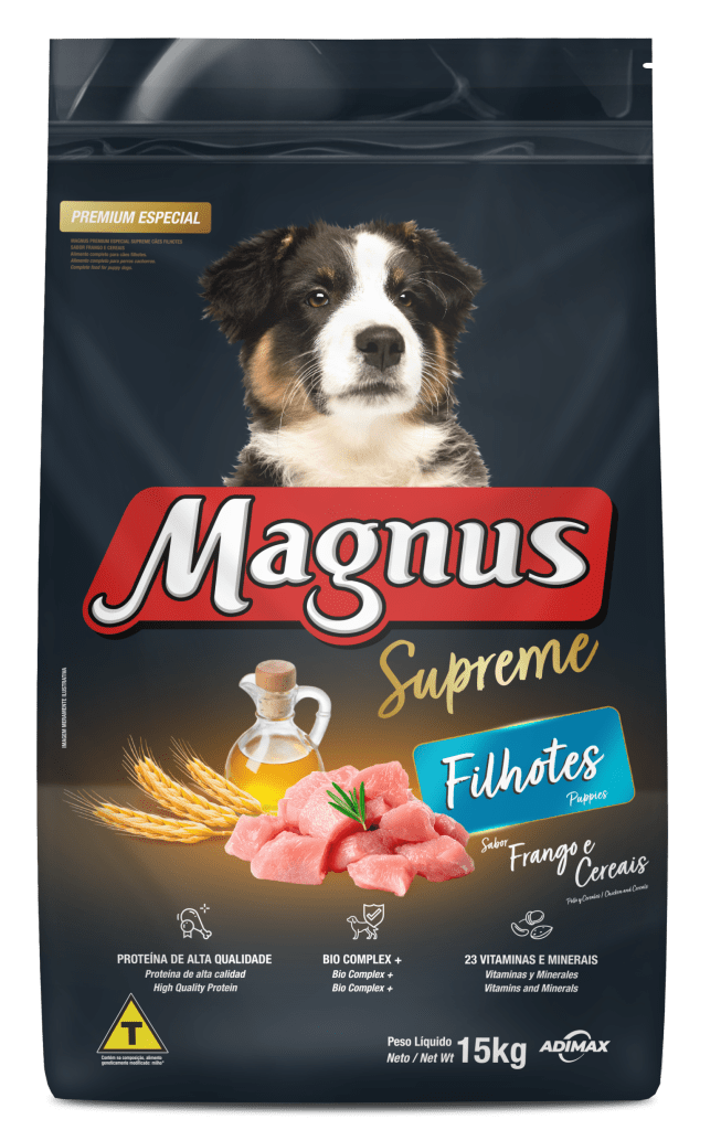 Magunus Magnus Premium Todo Dia Cães Adultos Sabor Carne - Adimax. Alimentos ...