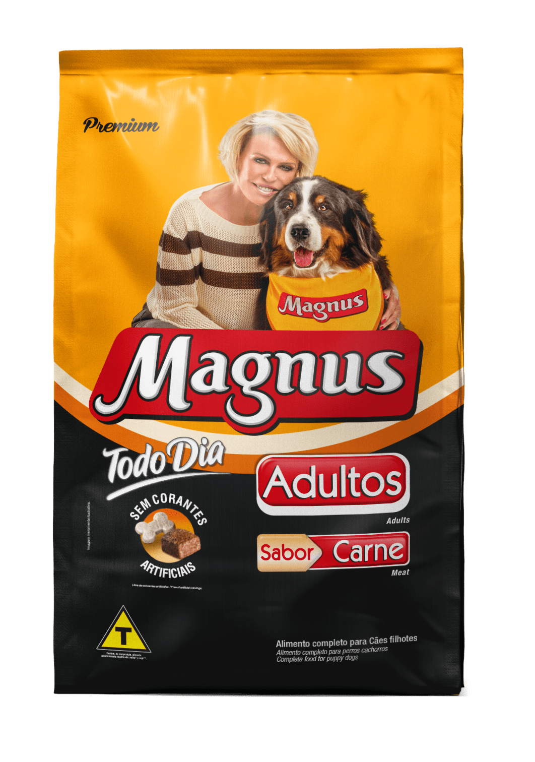 Magnus Premium Todo Dia Perros Adultos Sabor Carne