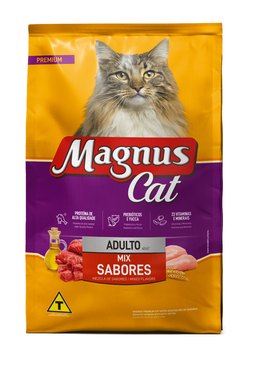 Magnus Cat Premium Gatos Adultos Mescla de Sabores