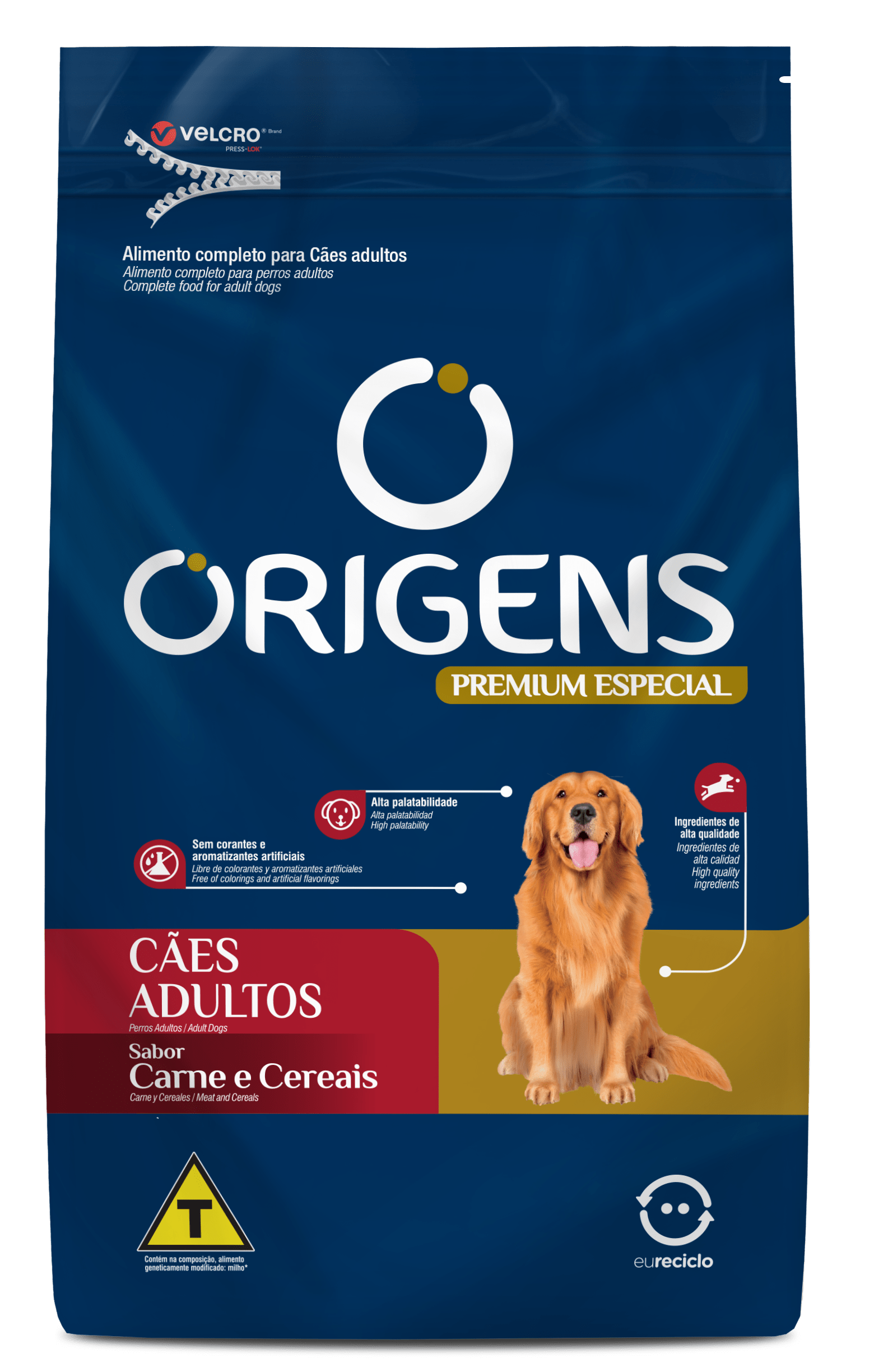 Origens Premium Especial Adult Dogs Beef and Cereals Flavor