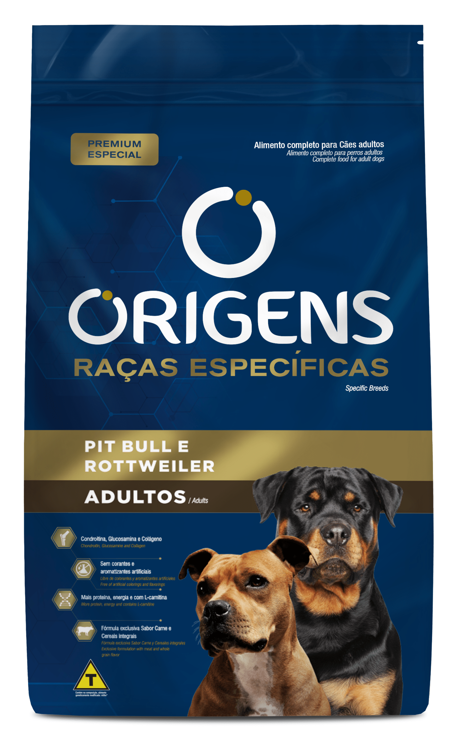 Origens Premium Especial Razas Específicas Perros Adultos Pit Bull y Rottweiler