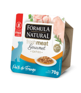 Fórmula Natural Fresh Meat Gourmet Gatos Sabor Peito de Frango