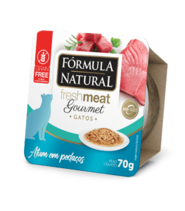 Fórmula Natural Fresh Meat Gourmet Gatos Sabor Atum em Pedaços