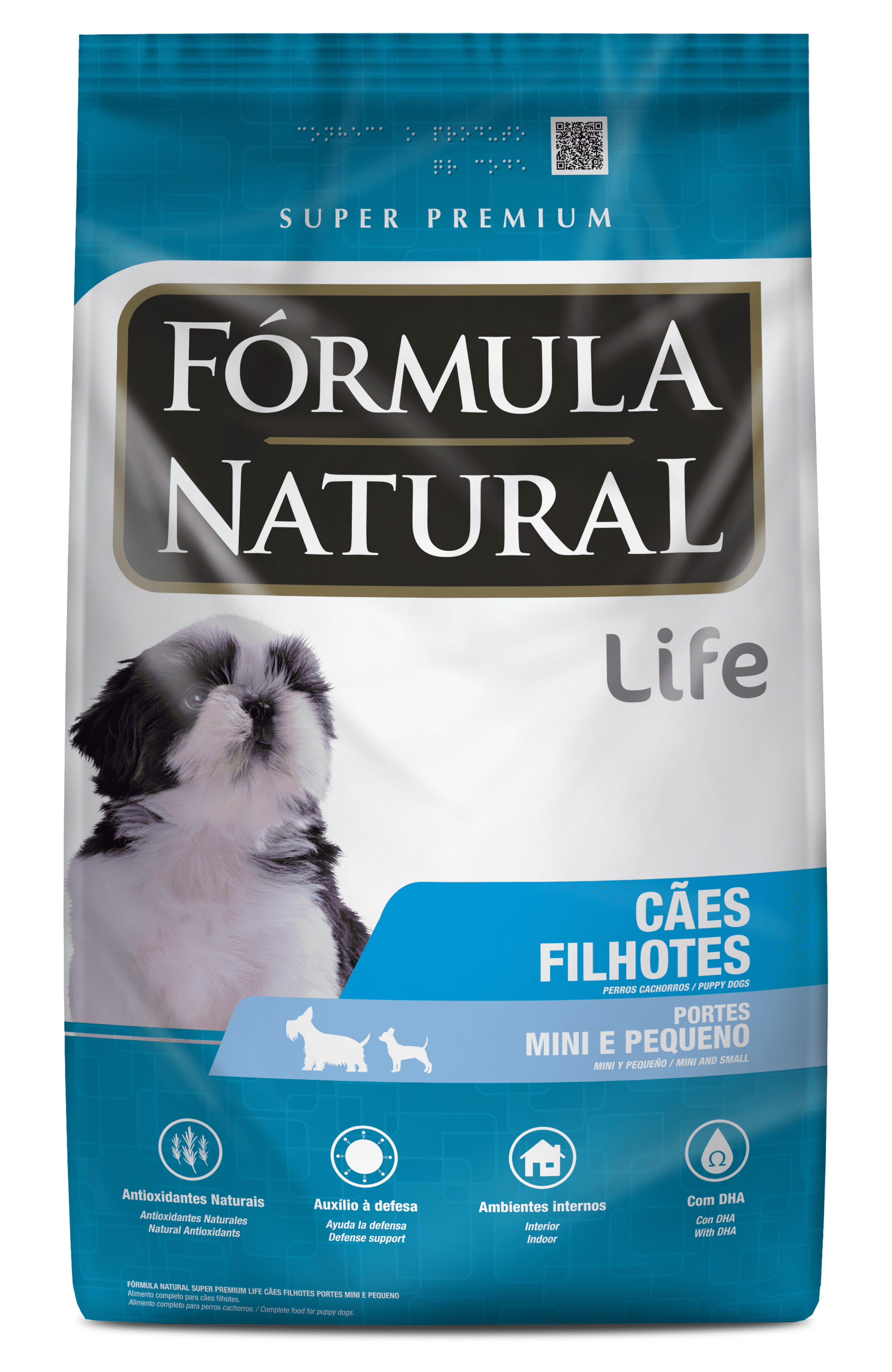 Fórmula Natural Super Premium Life Puppies Mini and Smart Breeds