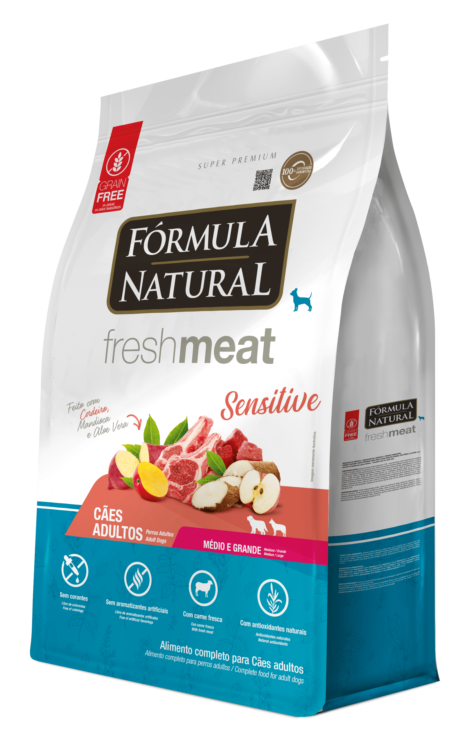 formula natural fresh meat sensitive