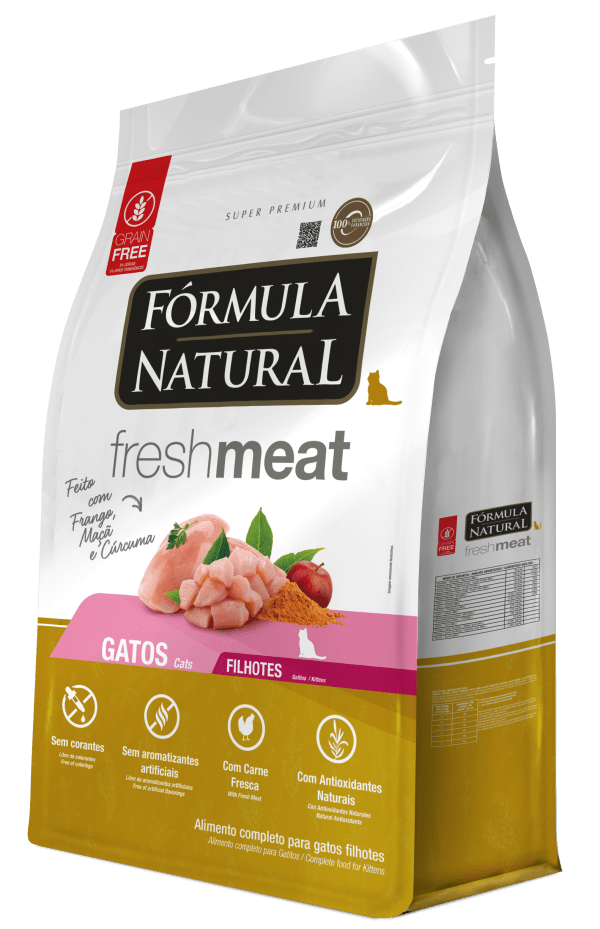 Fórmula Natural Fresh Meat Kittens Adimax. Alimentos para cães e gatos.