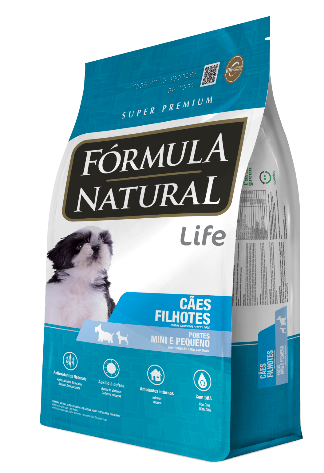 F Rmula Natural Super Premium Life C Es Filhotes Portes Mini E Pequeno Adimax Alimentos Para