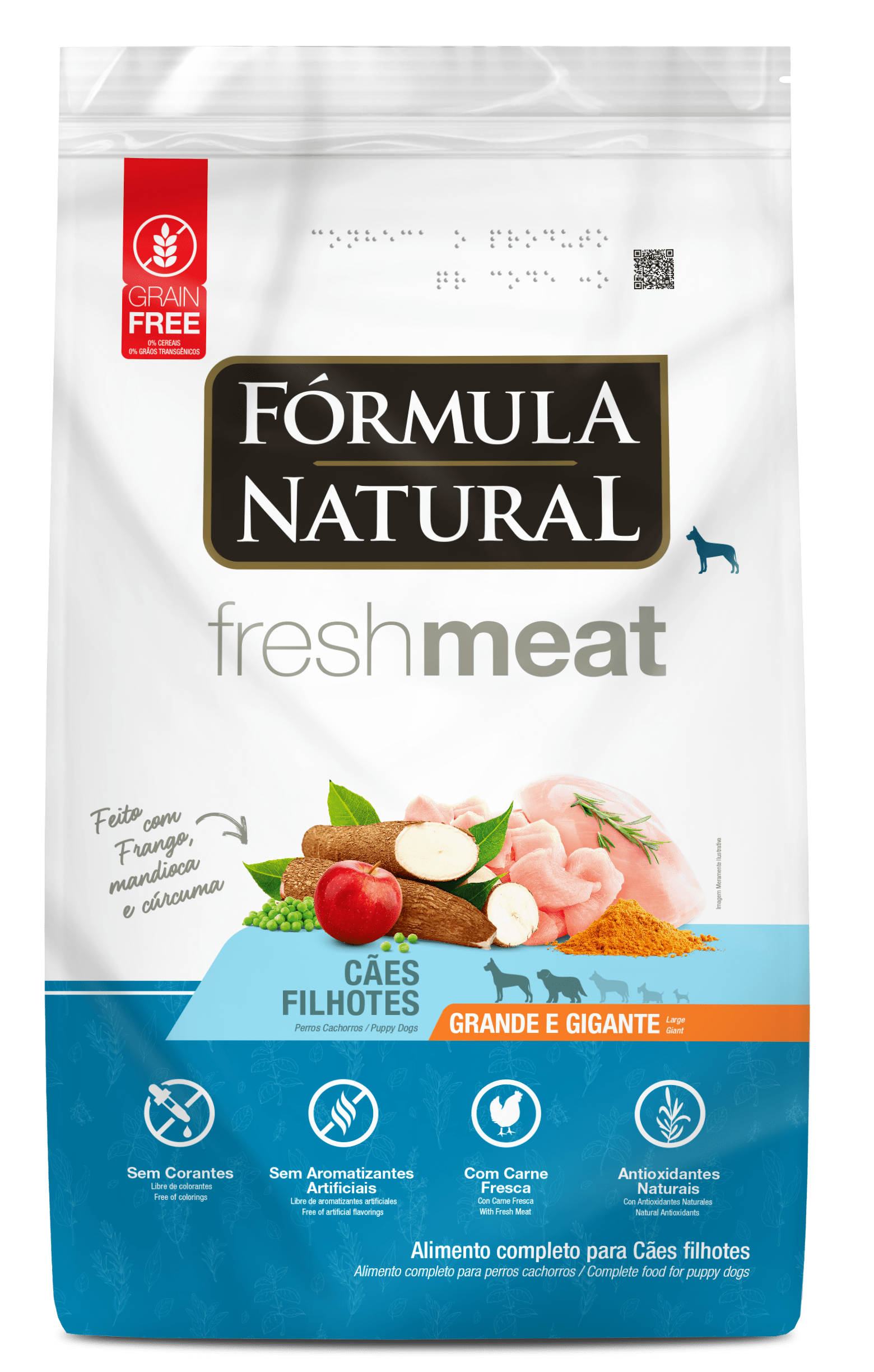 Super Premium Fresh Meat Natural Formula для щенков крупных и гигантских пород