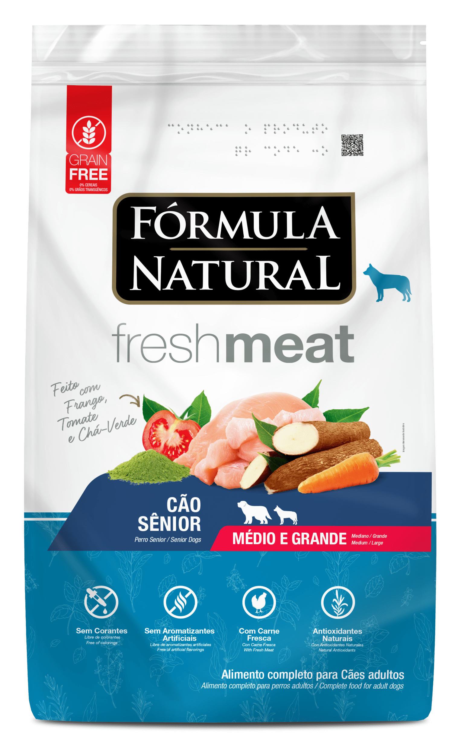 Fórmula Natural Fresh Meat Senior Dog – Medium and Large Breeds