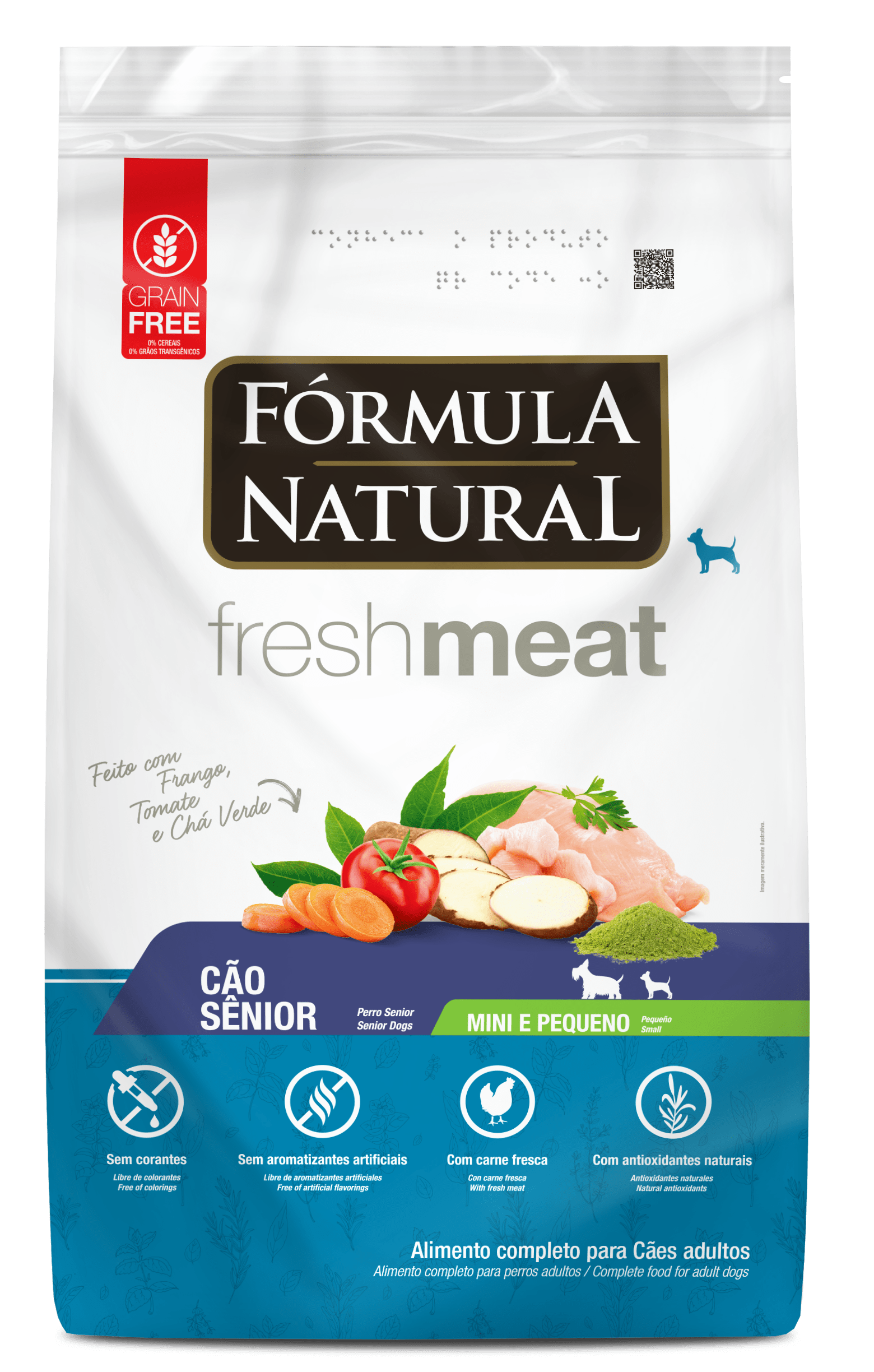 Fórmula Natural Fresh Meat Senior Dog – Mini and Small Breeds
