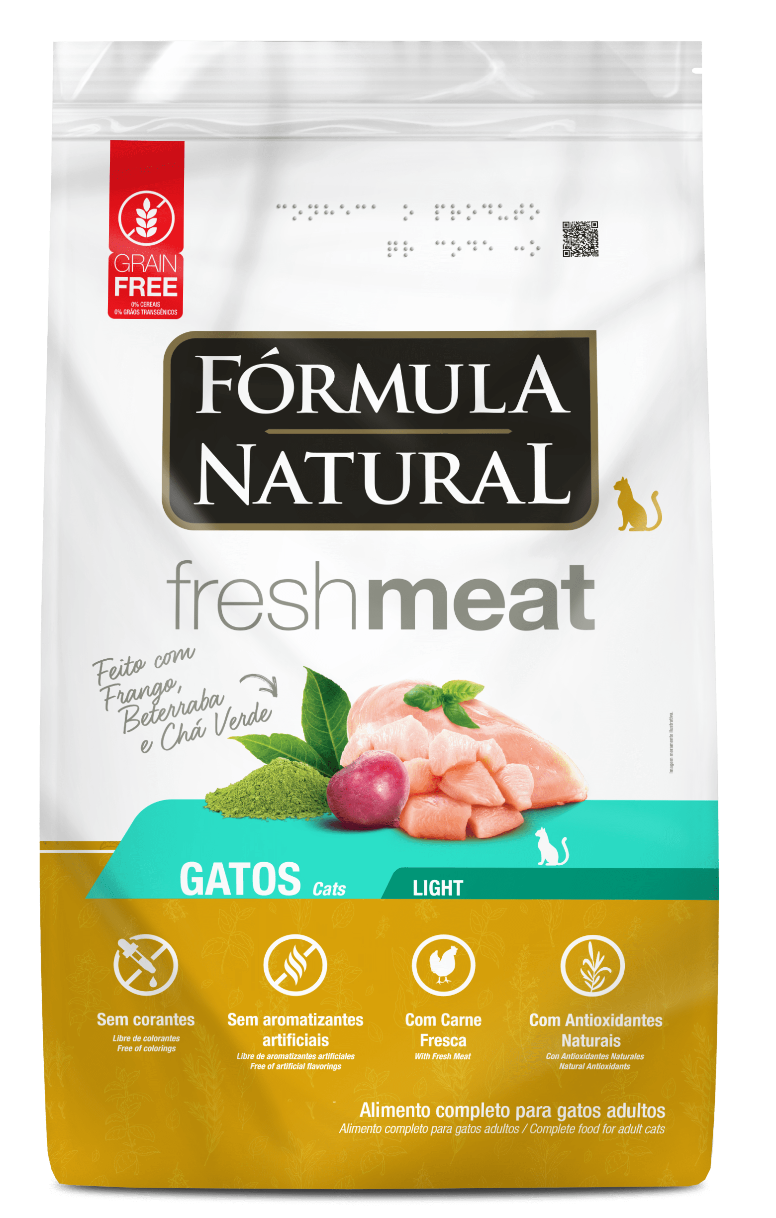 Fórmula Natural Fresh Meat Gatos Light