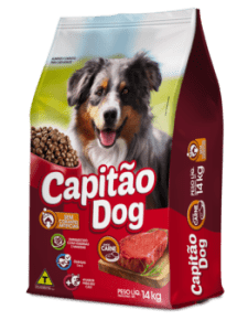 Capitão Dog Cães Adultos Sabor Carne