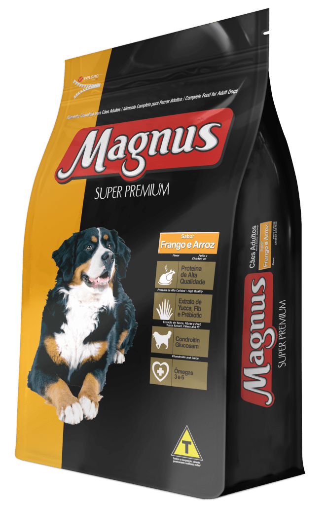 Magnus Super Premium C Es Adultos Sabor Frango E Arroz Adimax Alimentos Para C Es E Gatos