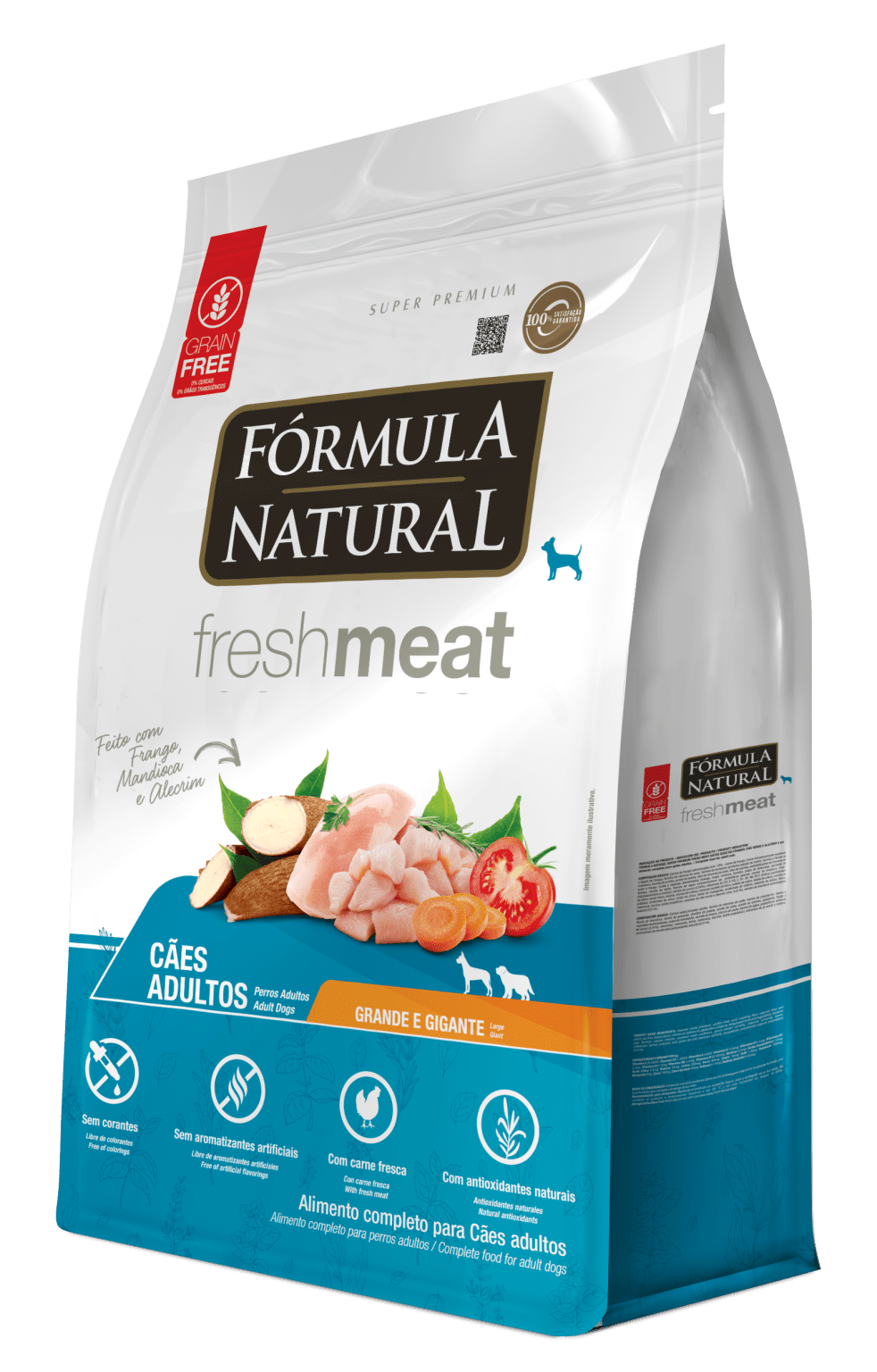 F Rmula Natural Fresh Meat C Es Adultos Portes Grande E Gigante Adimax Alimentos Para C Es E
