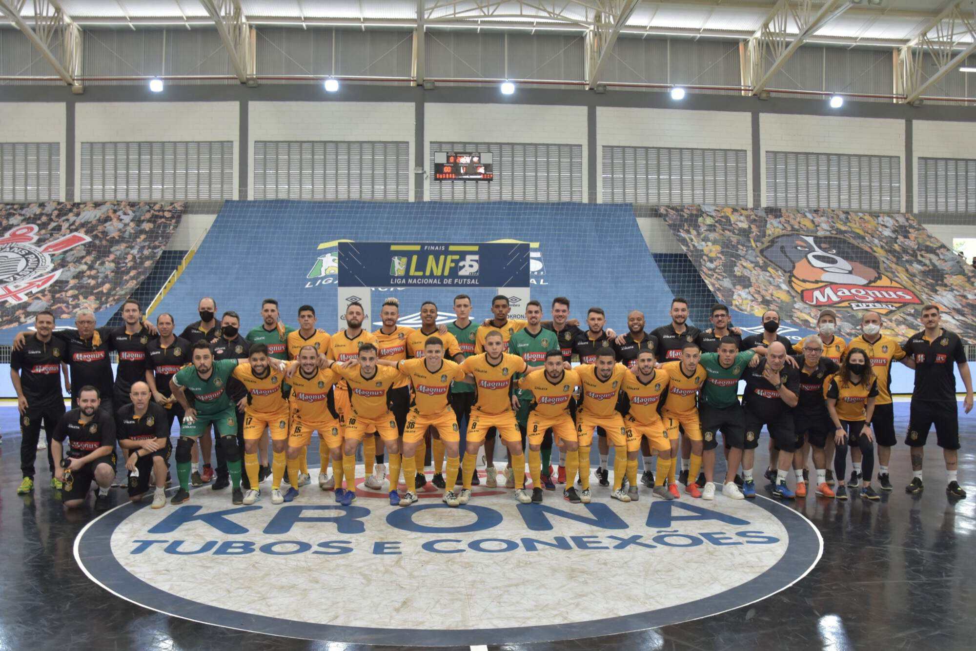 Magnum x Coleguium-57, Foto das quartas de final do futsal …