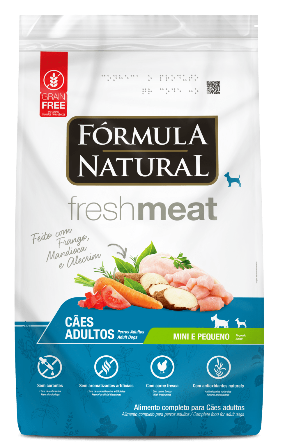 Fórmula Natural Fresh Meat Perros Adultos Portes Mini y Pequeño