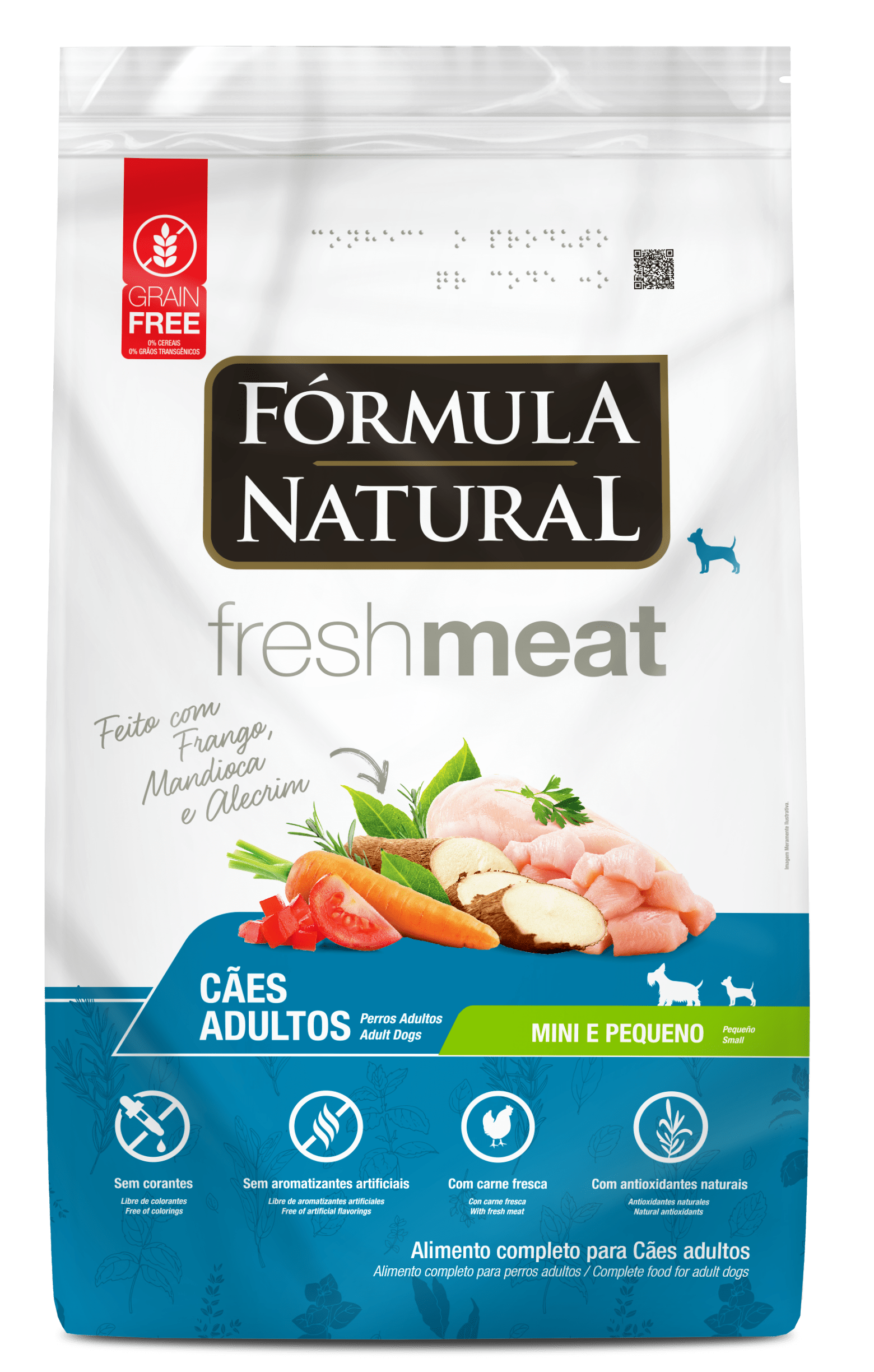 Fórmula Natural Fresh Meat Adult Dogs – Mini and Small Breeds