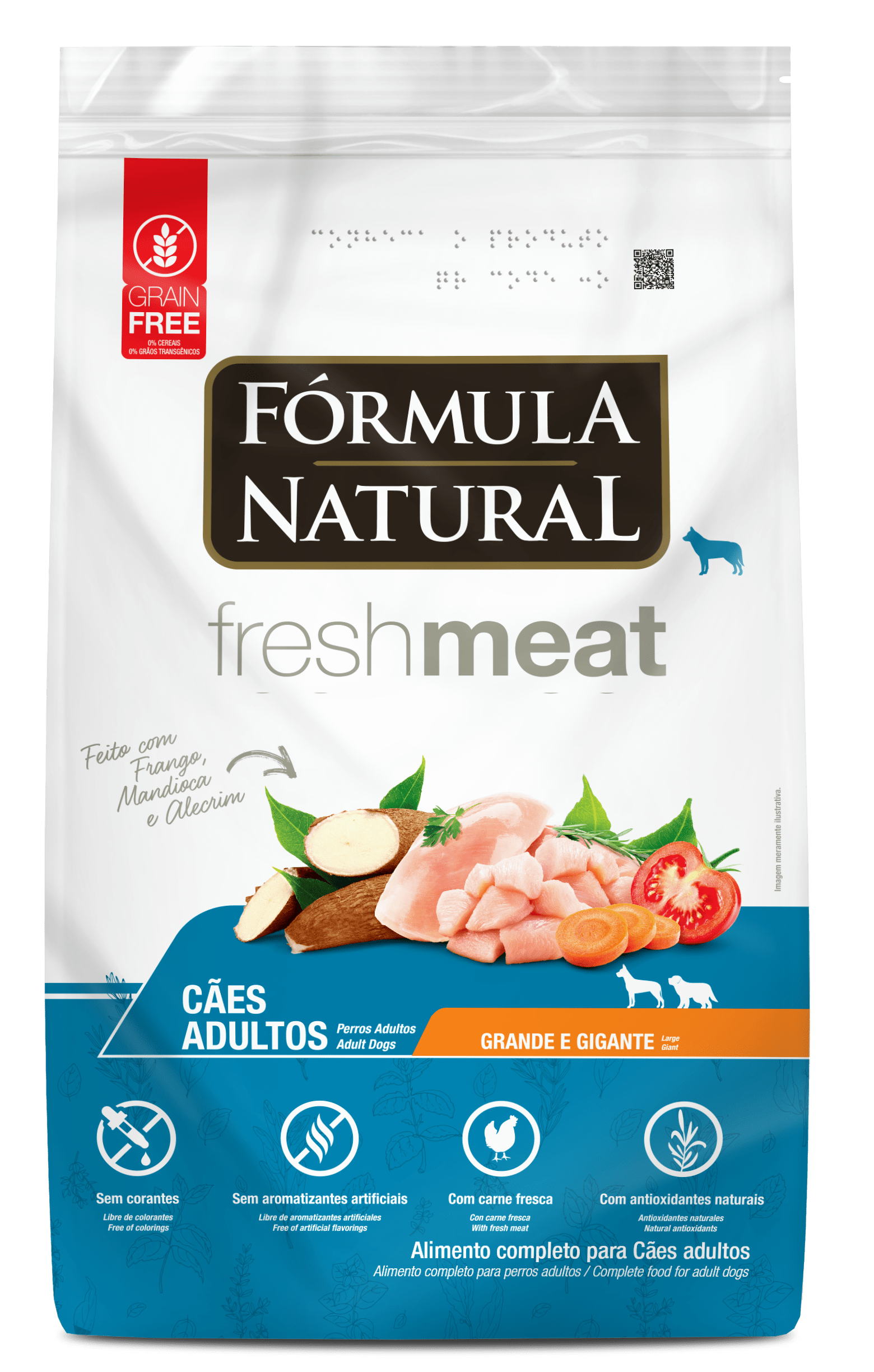 Fórmula Natural Fresh Meat Adult Dogs – Large and Giant Breeds