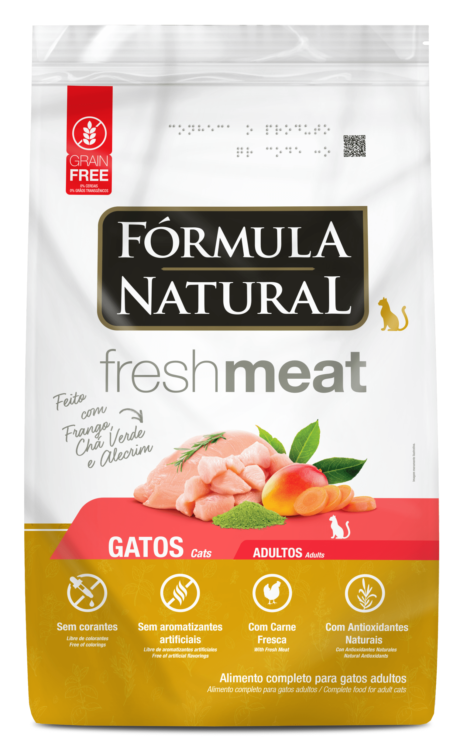 Fórmula Natural Fresh Meat Gatos Adultos Sabor Pollo