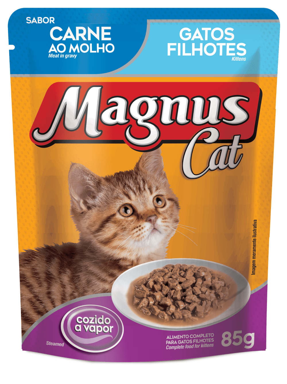 Magnus Sachet Kittens – Beef in Gravy