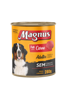 Patê Magnus Cães Adultos Sabor Carne