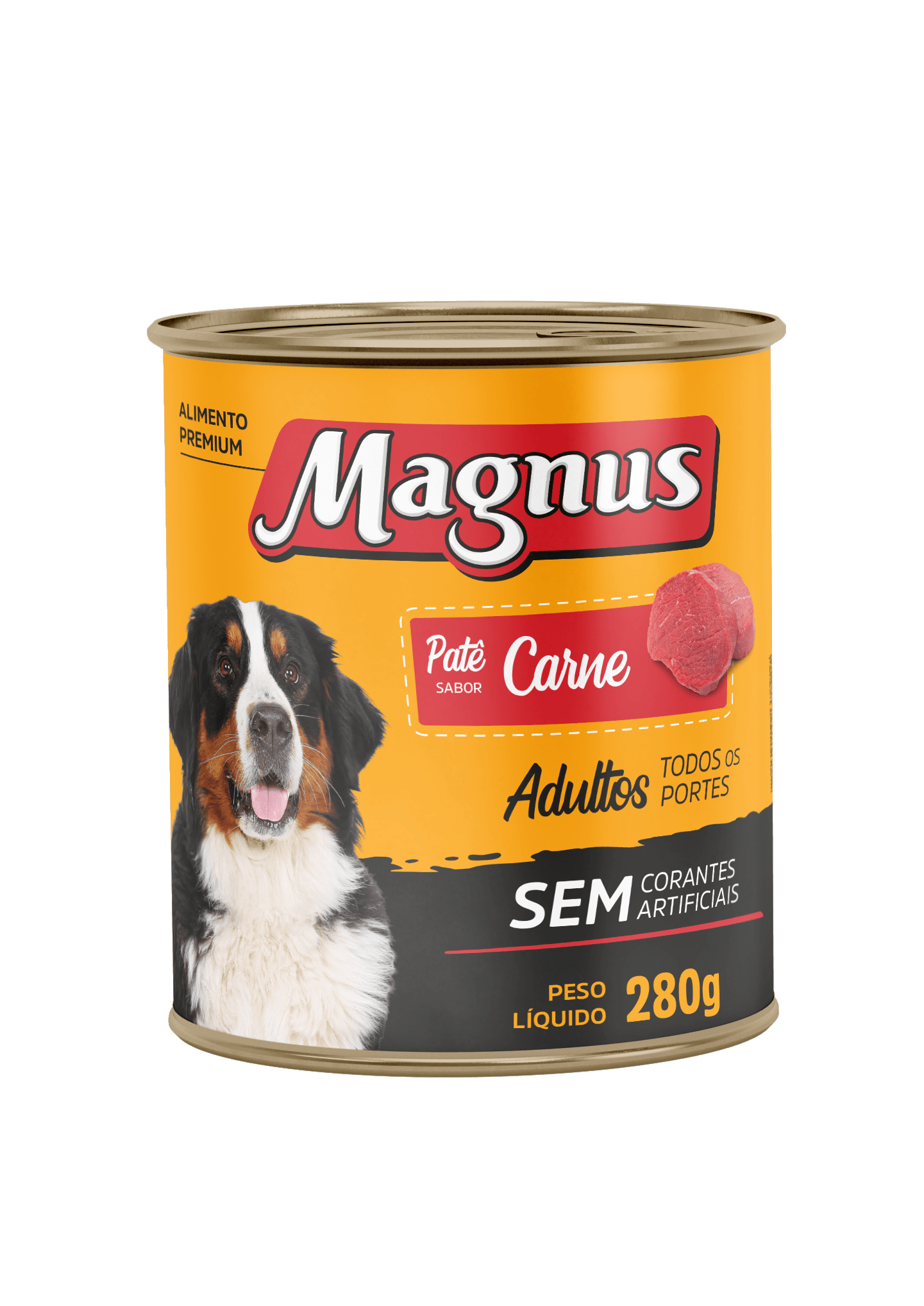 Patê Magnus Cães Adultos Sabor Carne