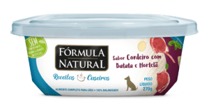 Fórmula Natural Receitas Caseiras Cães Adultos Cordeiro com Batata e Hortelã