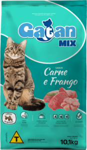 Gatan Mix Gatos Adultos Carne e Frango