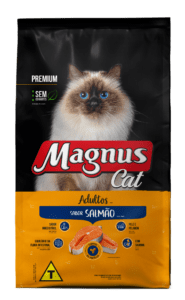 Magnus Cat Premium Gatos Adultos Salmão