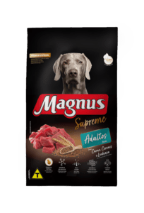 Magnus Premium Especial Supreme Cães Adultos Sabor Carne, Cereais e Linhaça