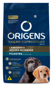 Origens Premium Especial Raças Específicas Cães Filhotes Labrador e Golden Retriever