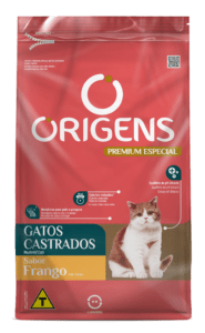 Origens Premium Especial Gatos Castrados Sabor Frango