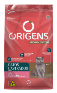 Origens Premium Especial Gatos Castrados Sabor Salmão