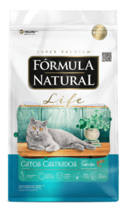 Fórmula Natural Super Premium Life Gatos Castrados Sabor Salmão