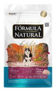 Fórmula Natural Super Premium Life Cães Adultos Portes Médio e Grande Frango e Linhaça