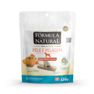 Fórmula Natural Snacks Pele e Pelagem Cães Adultos Portes Médio e Grande