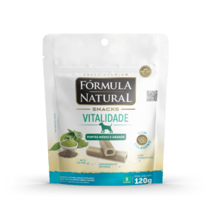 Fórmula Natural Snacks Vitalidade Cães Adultos Portes Médio e Grande