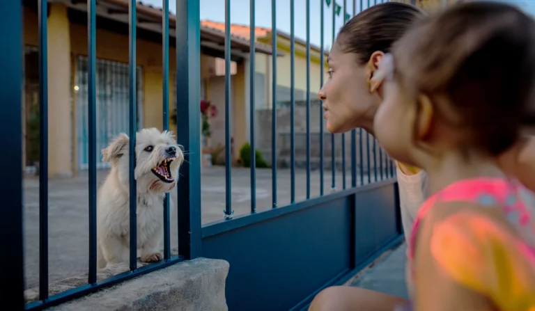 cães não gostam de visitas - latindo