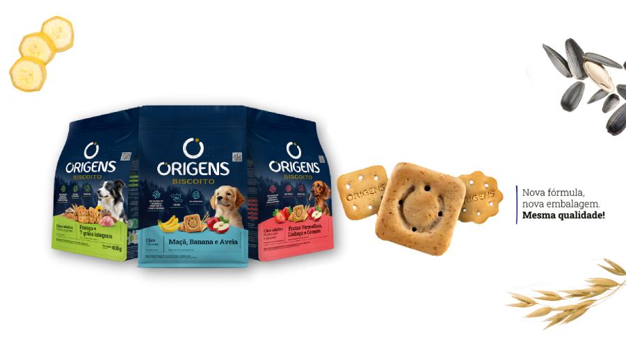 Novo Origens Biscoito